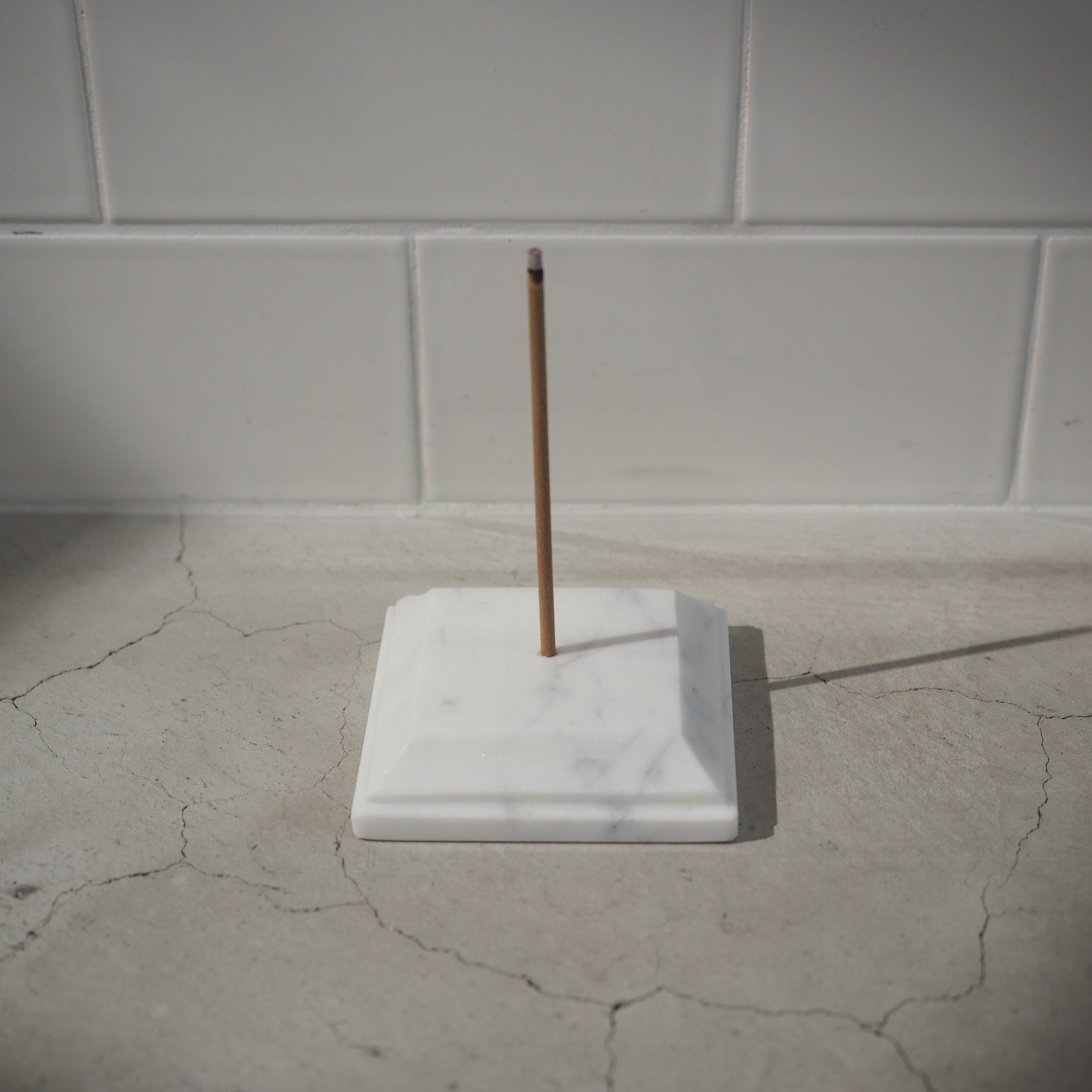 MARBLE INCENSE HOLDER SQUARE