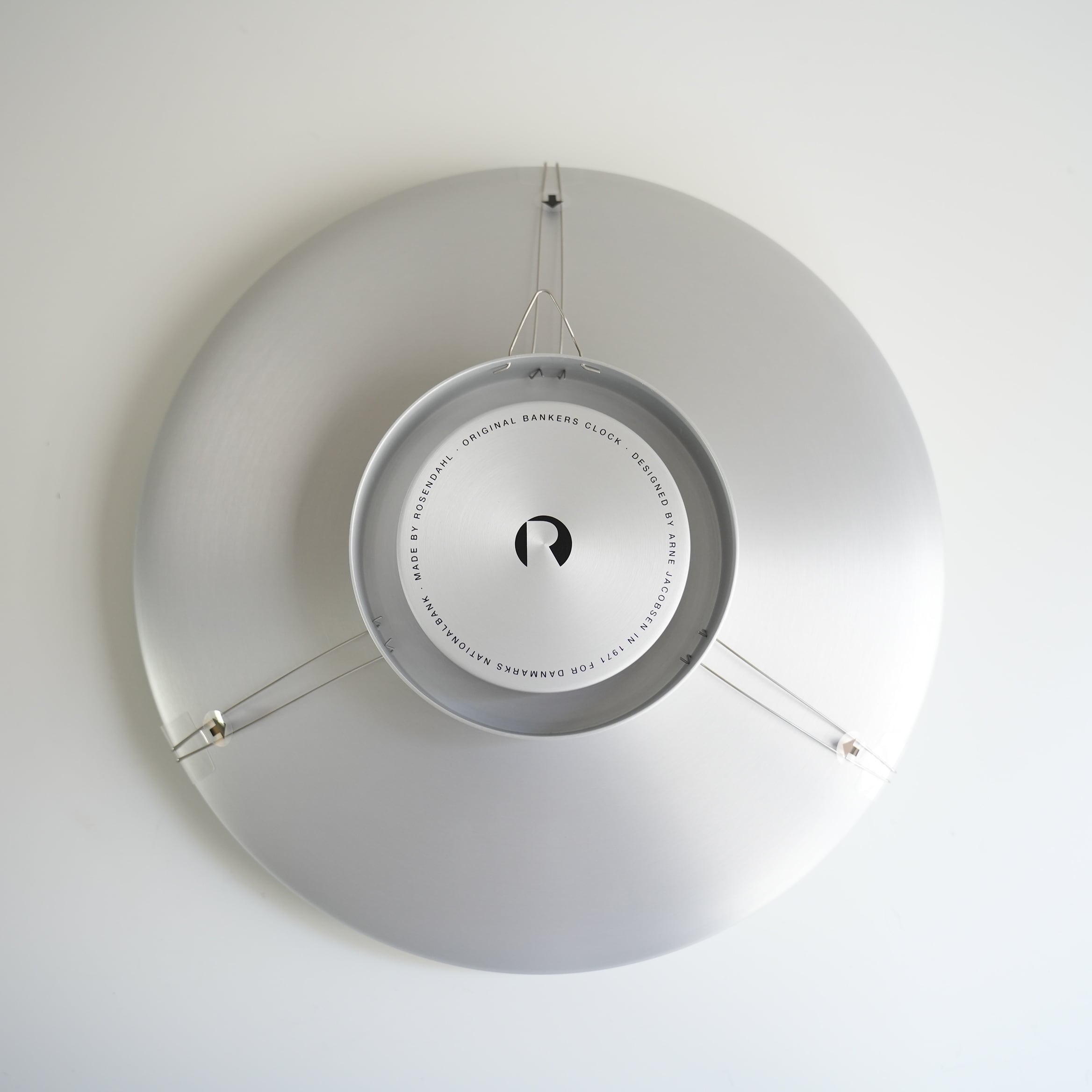 ARNE JACOBSEN Wall Clock Bankers 210mm