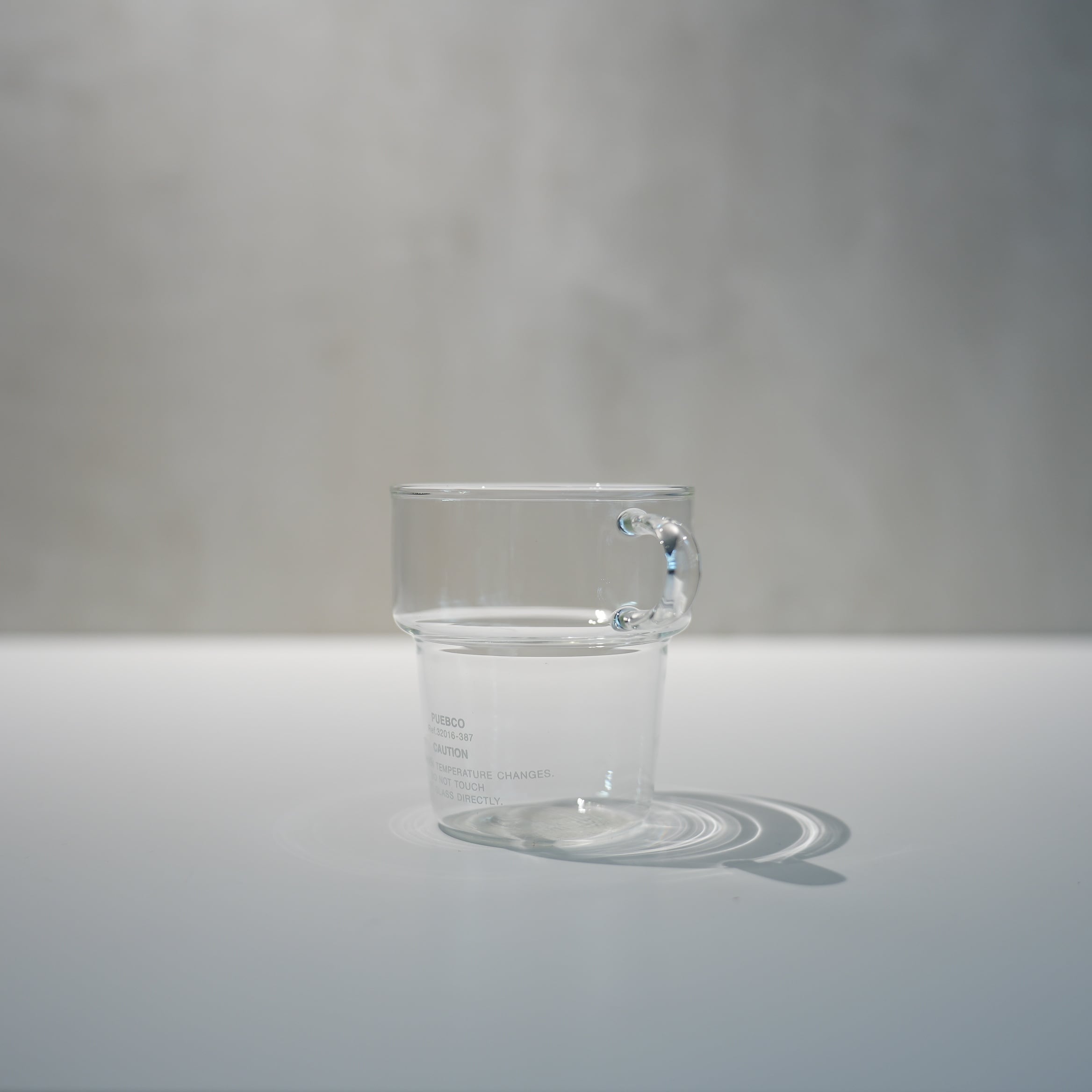 BOROSILICATE GLASS MUG / Deep Stacking