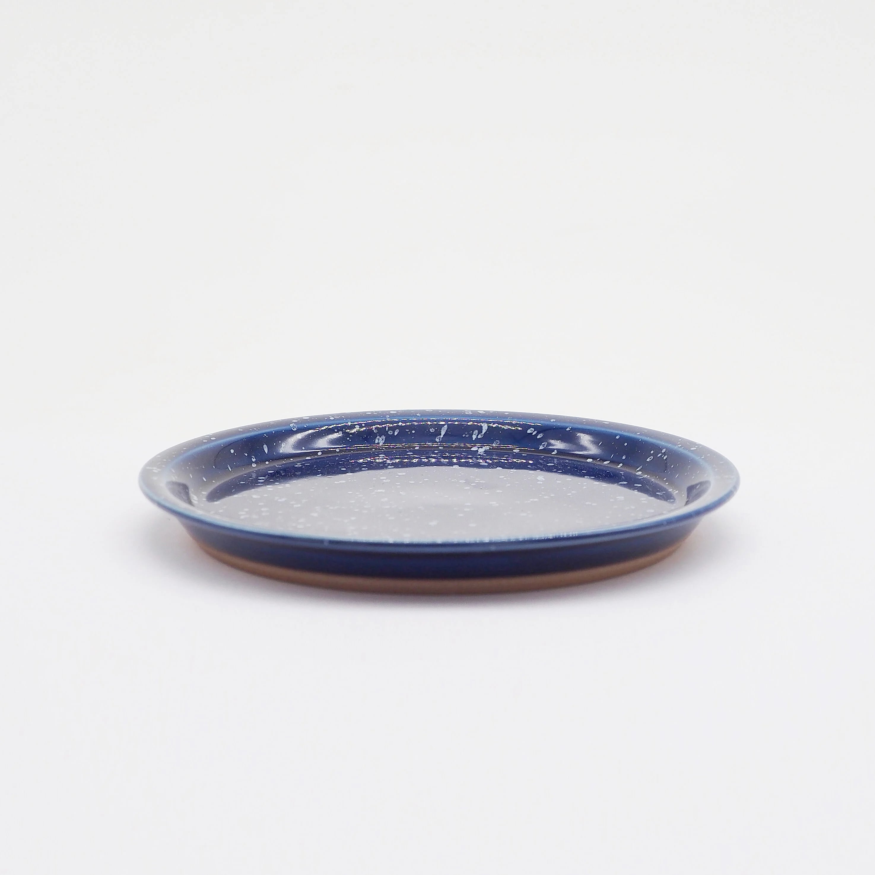 CHIPS PLATE S　SPLASH NAVY-WHITE