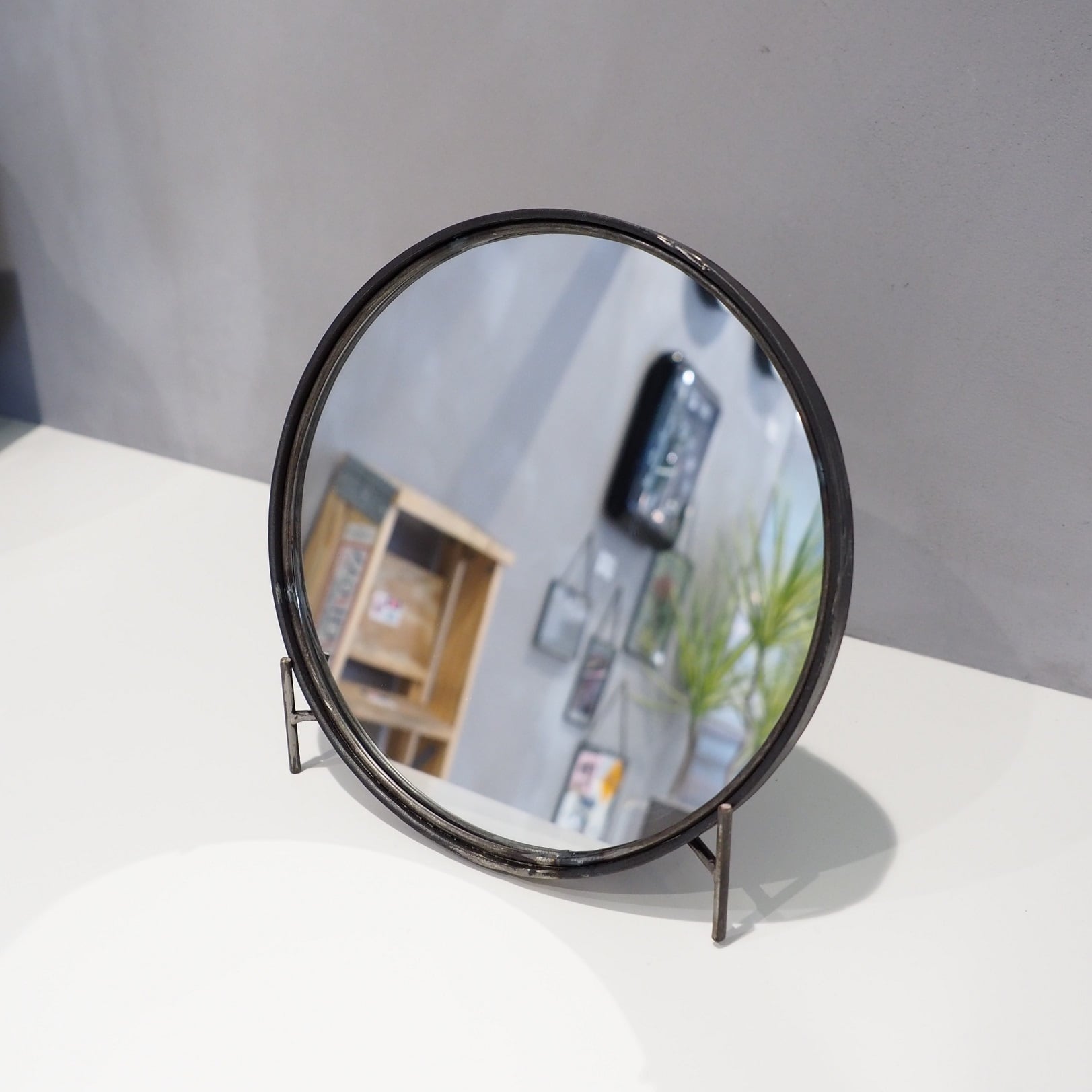 ROUND MIRROR　S (Iron Frame)