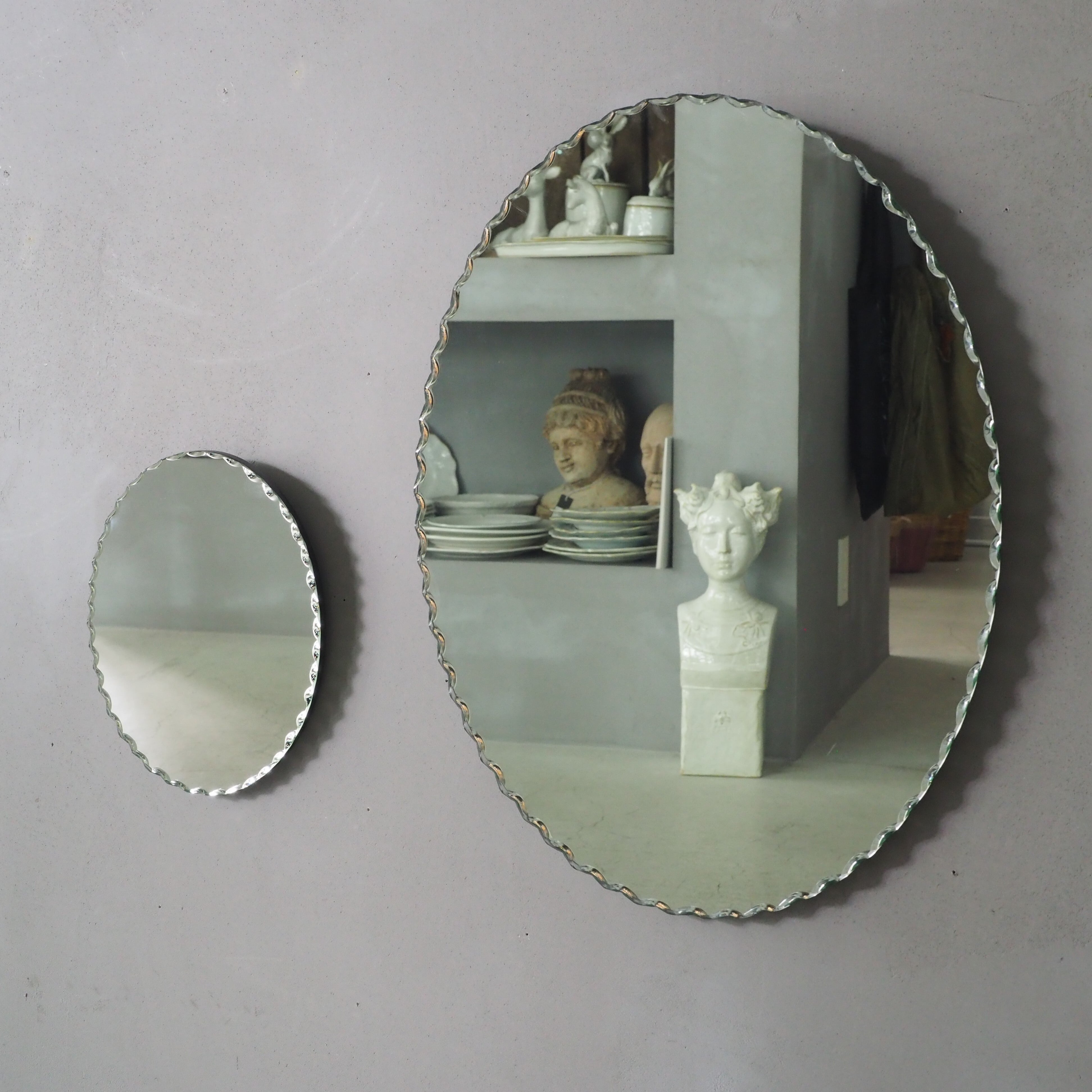 Edging Oval Mirror S