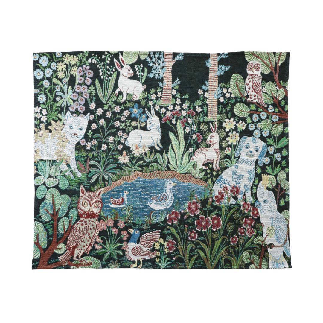 Nathalie Lete Soft Tapestry Rug Garden