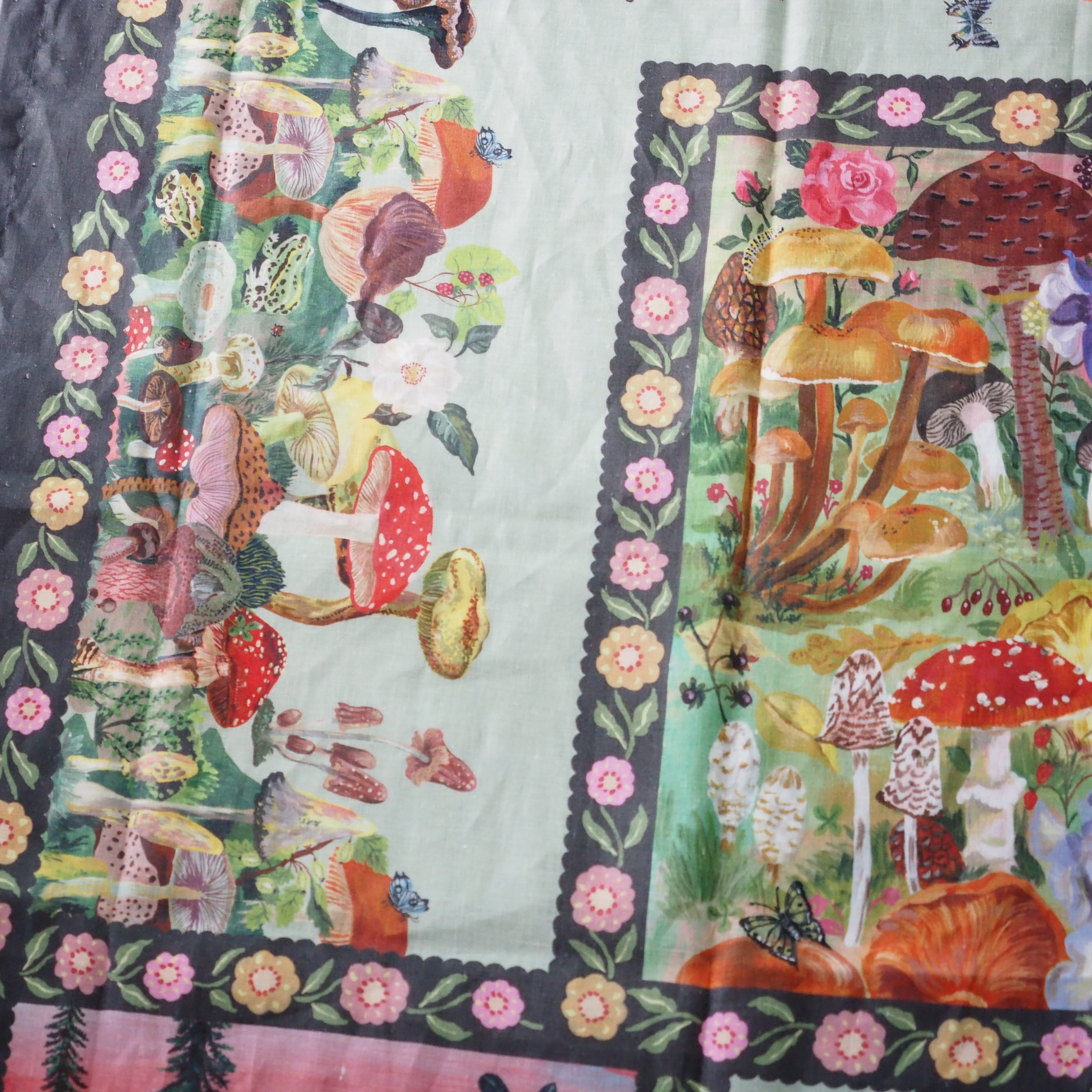 Nathalie Lete Mushrooms Table Cloth