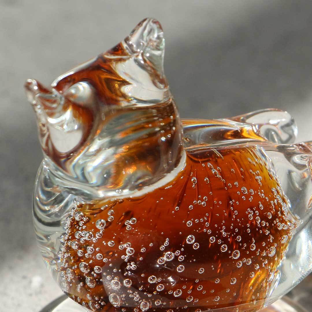 Glass Objet 　Owl