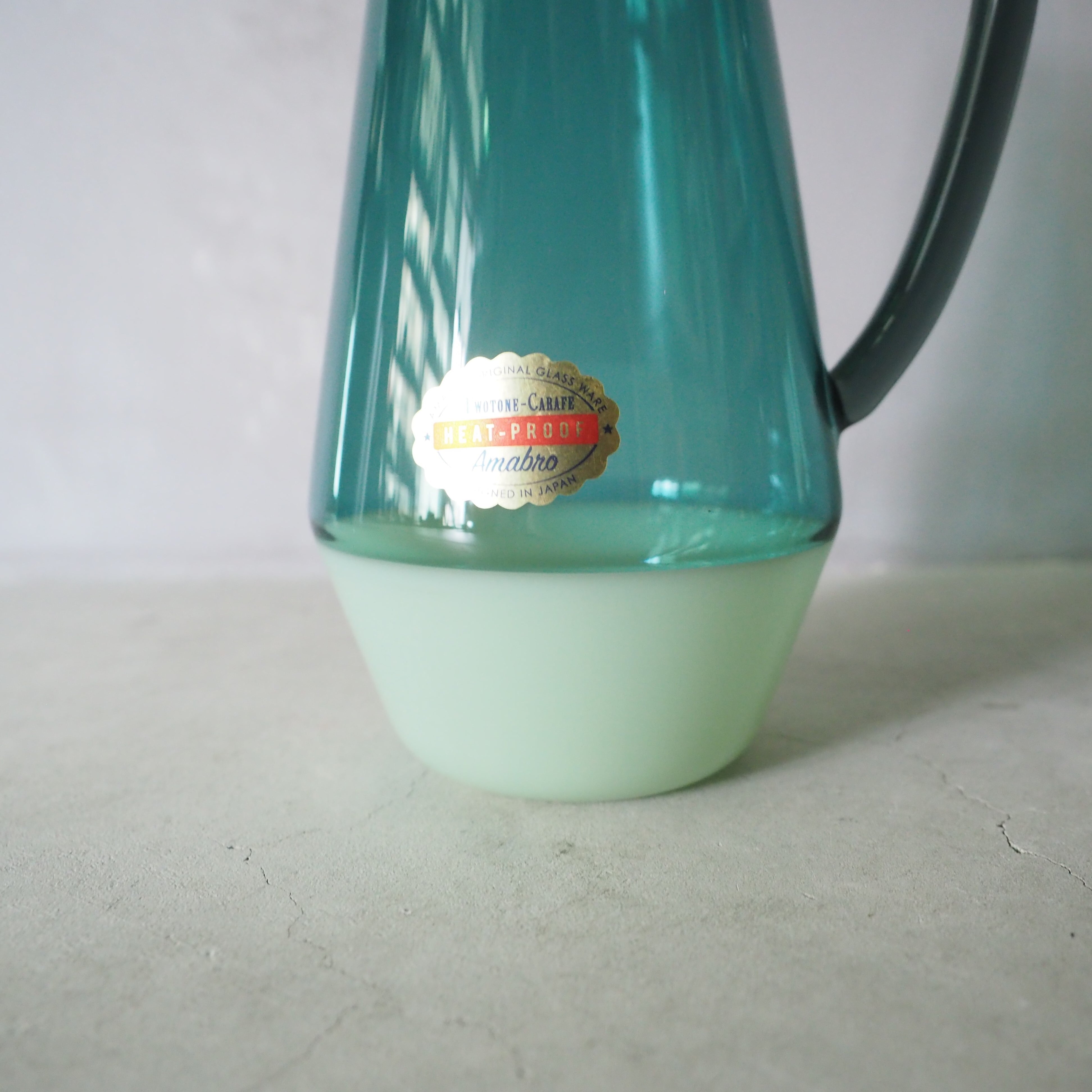 TWO TONE CARAFE　Green