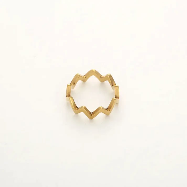 zig zag ring