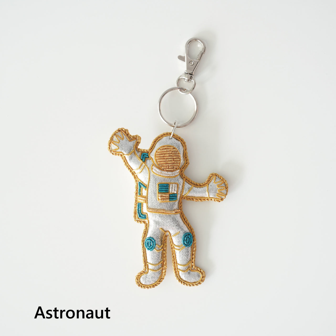 Beads Embroidery Keyholder