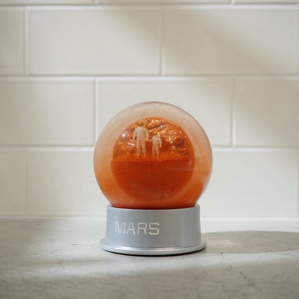 Mars Dust Globe