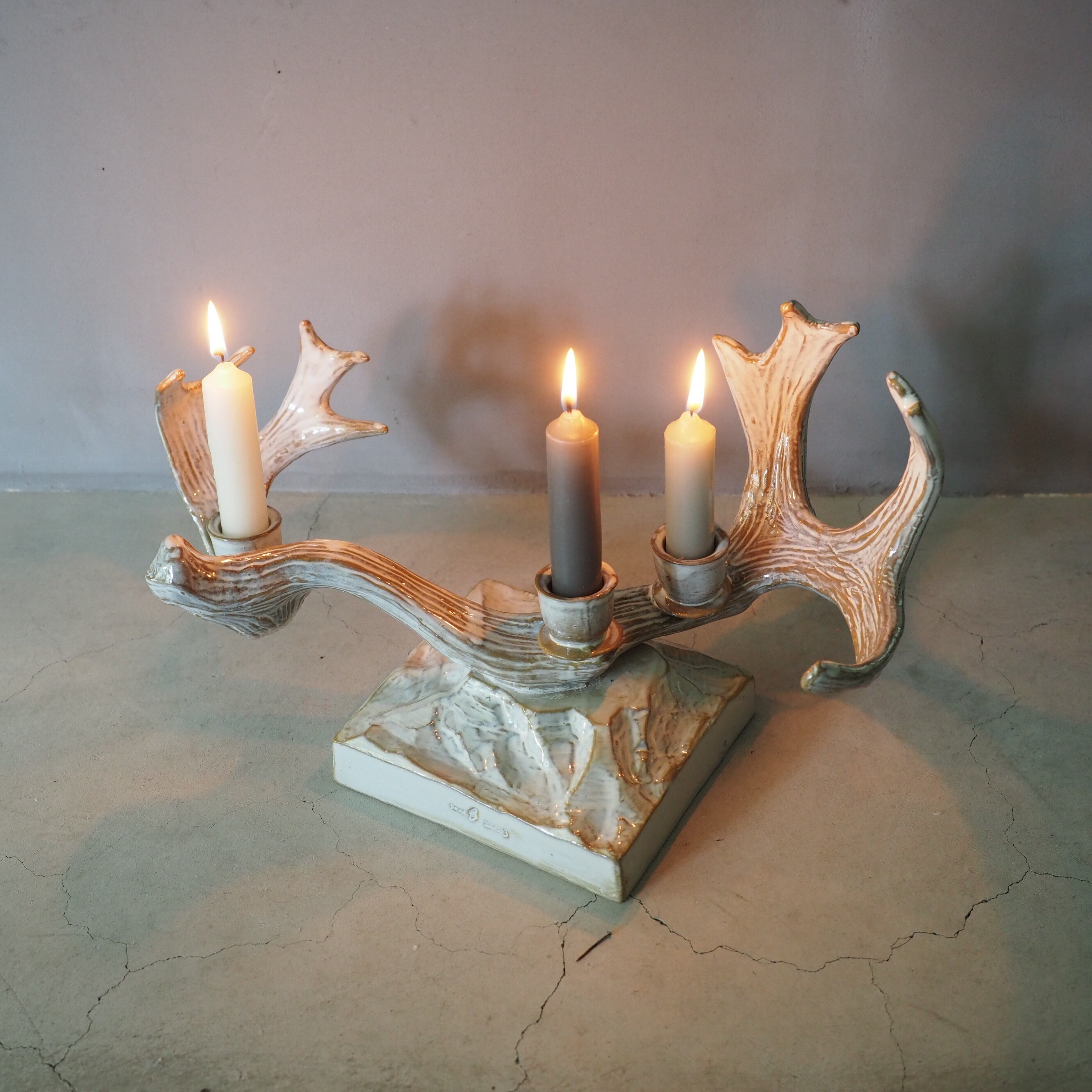 Antler Trophy Candle Holder ANT-005