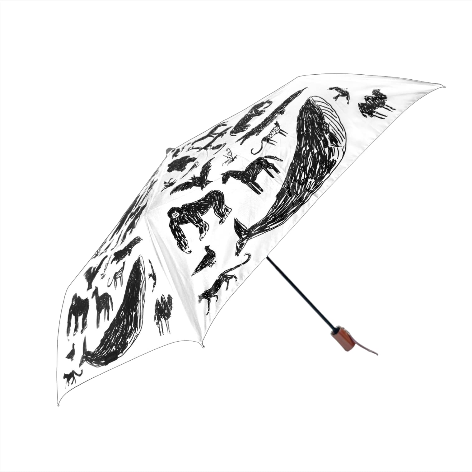Folding Umbrella Animal
