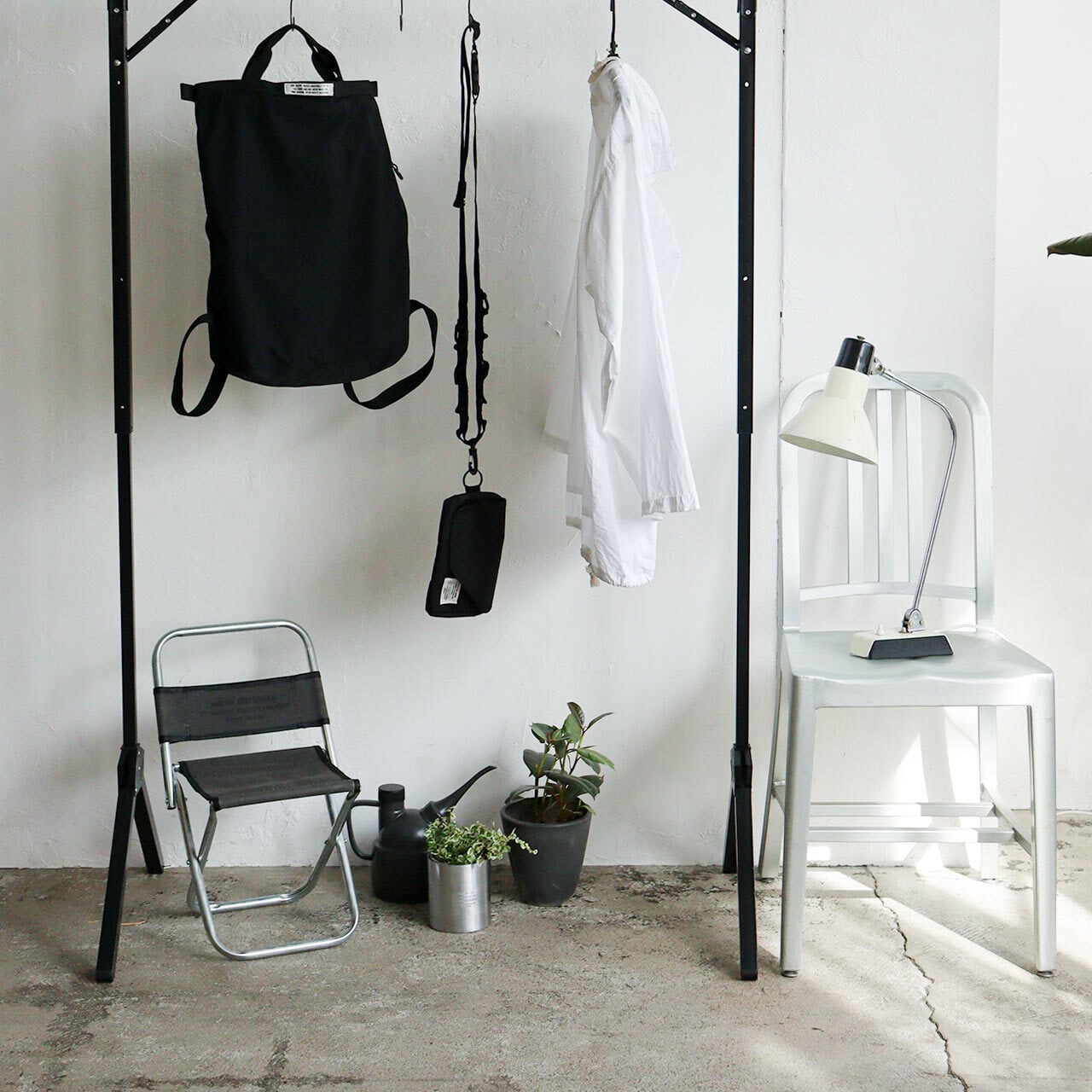 Waxed Canvas Folding Mini Stool