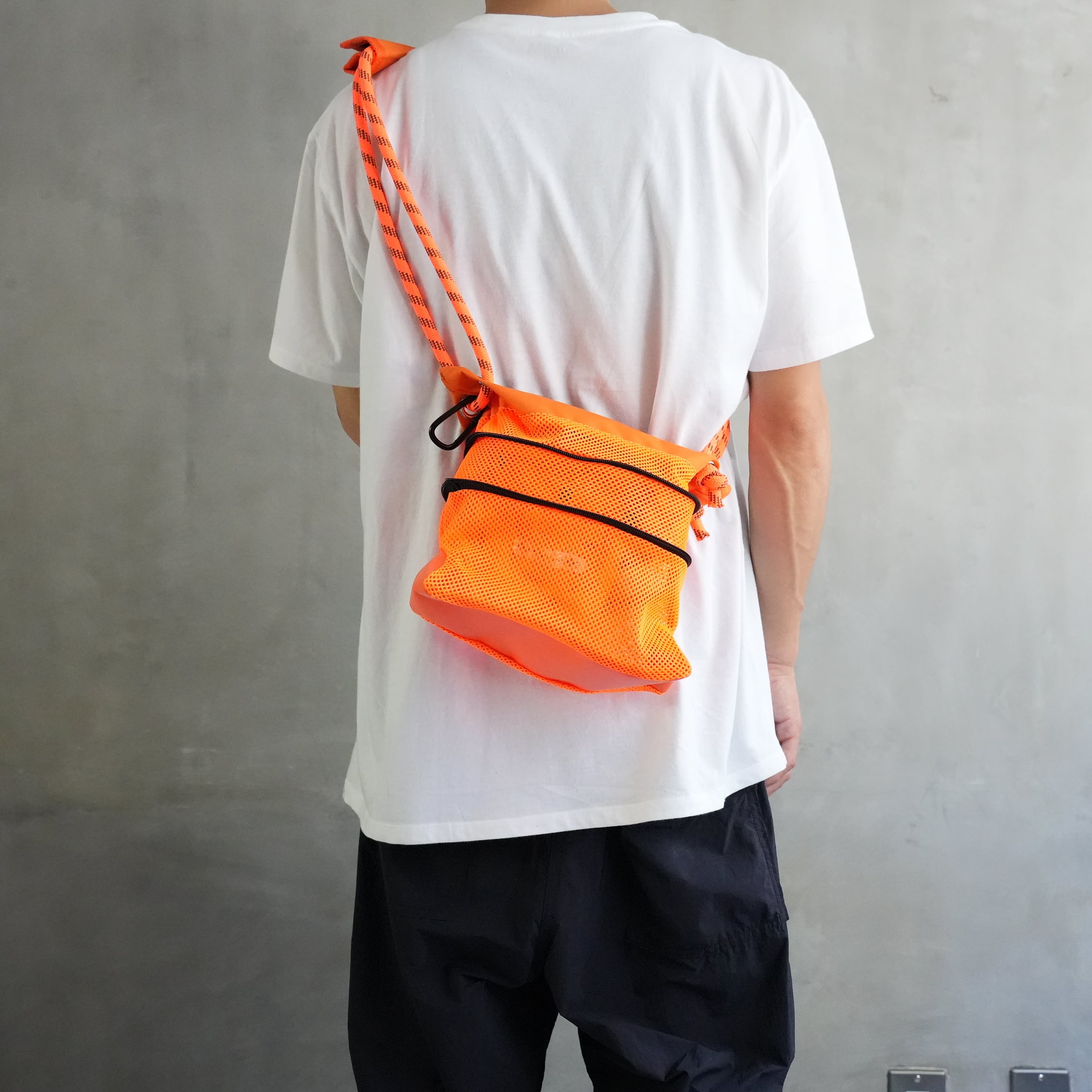 CYCLE BAG MINI MESH TYPE　Orange