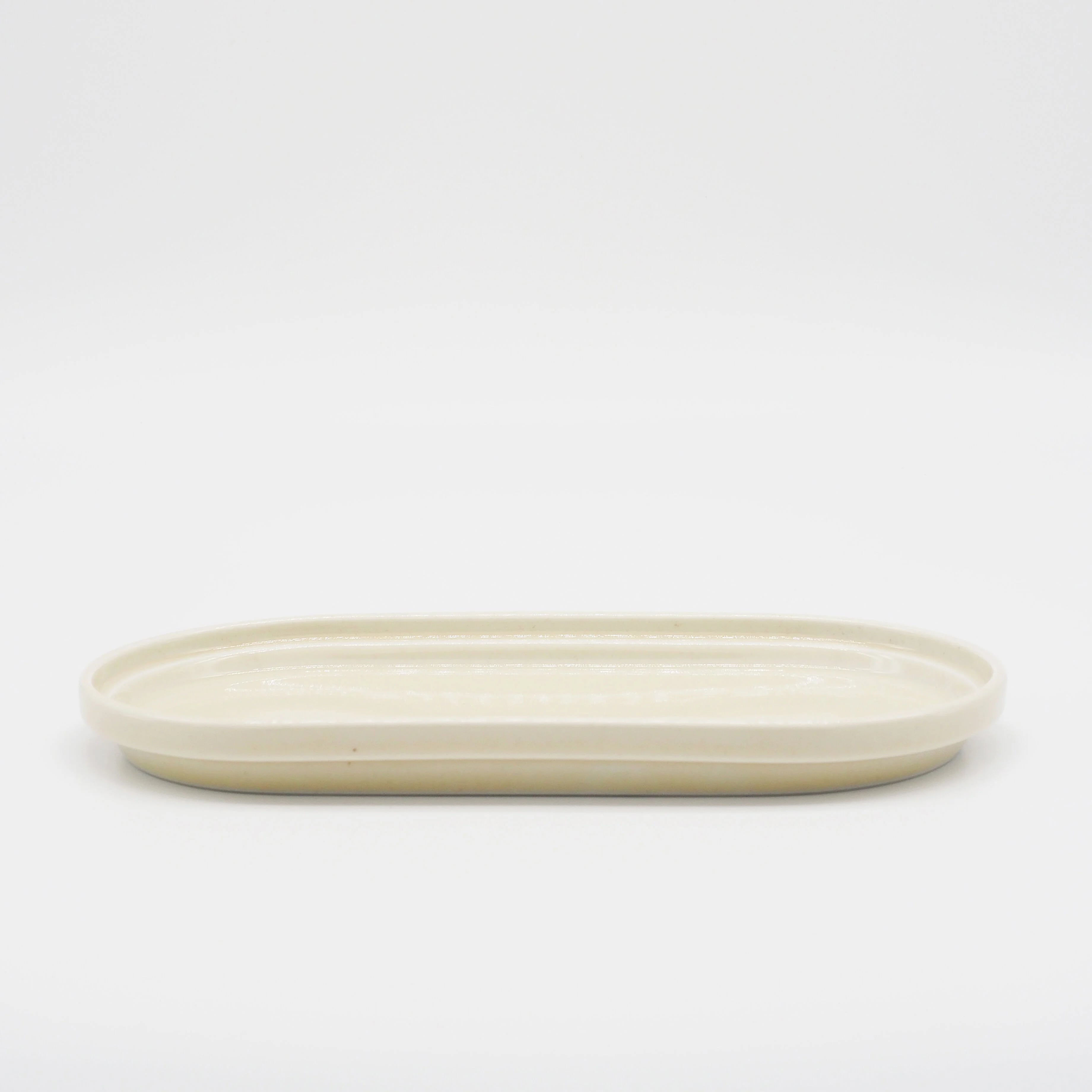 Smith Stacking Oval Plate