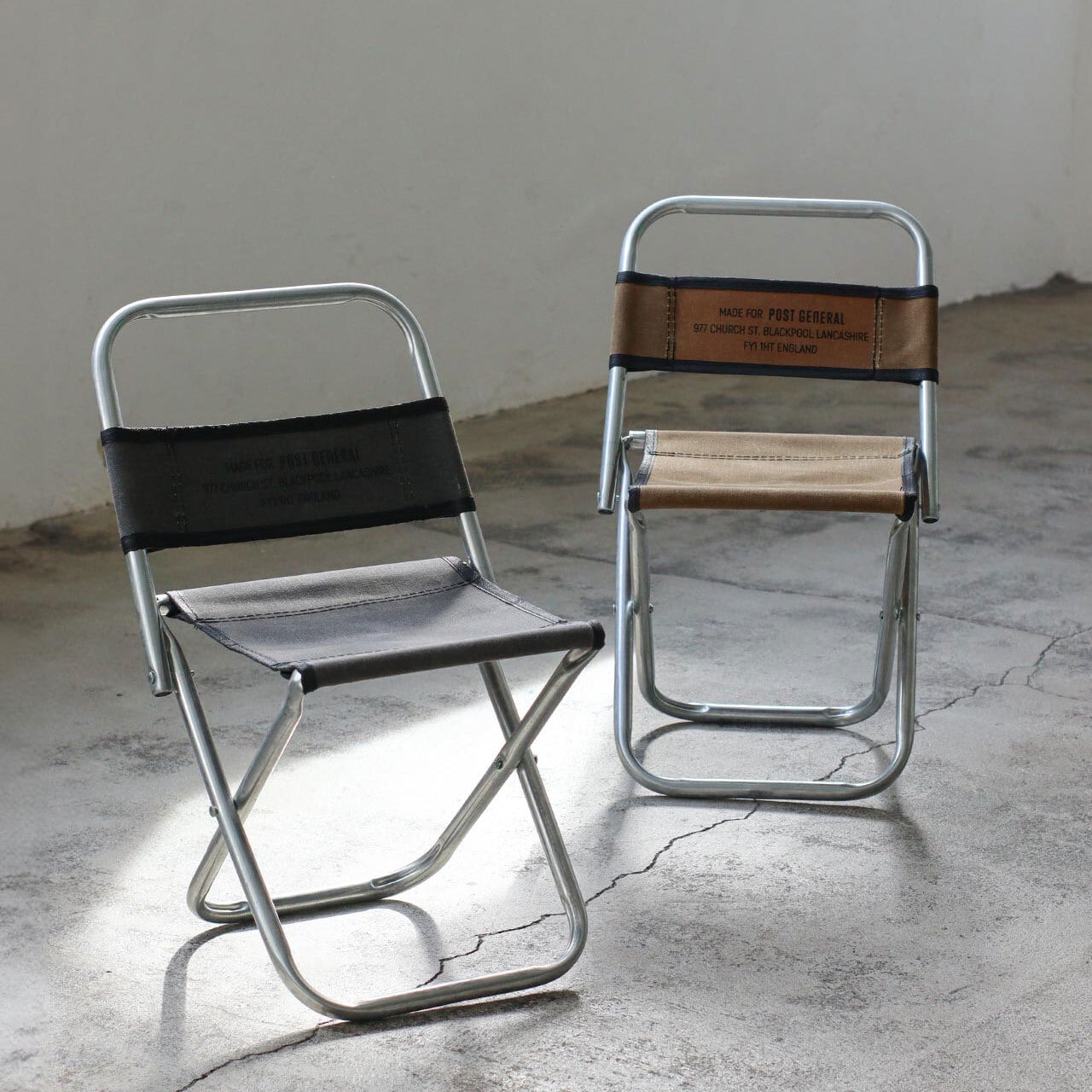 Waxed Canvas Folding Mini Stool