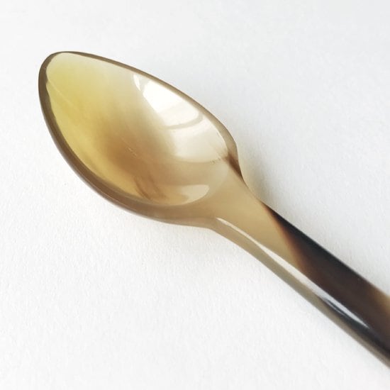 Sarah Petherick Egg Spoon　NT/BK dot