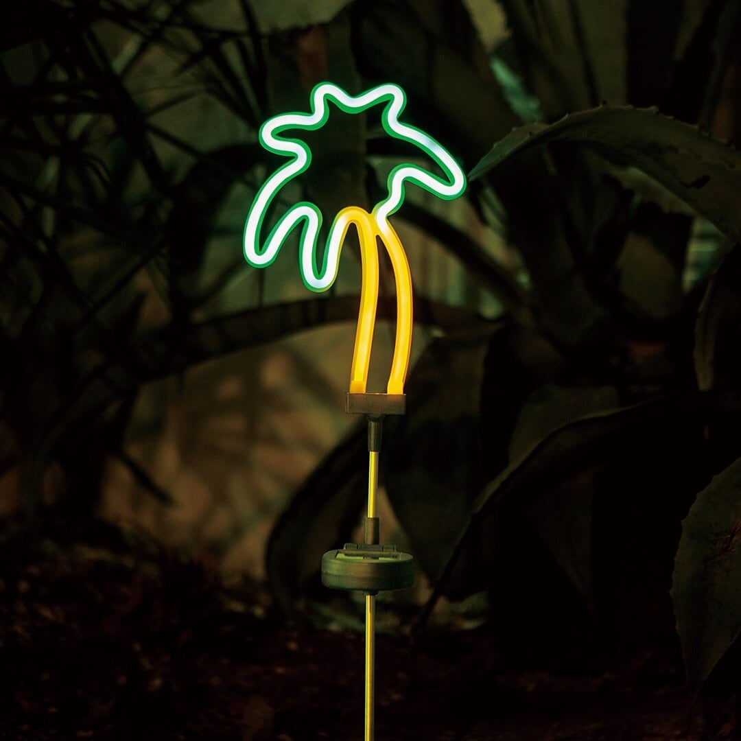 Solar Neon Light　Palm Tree