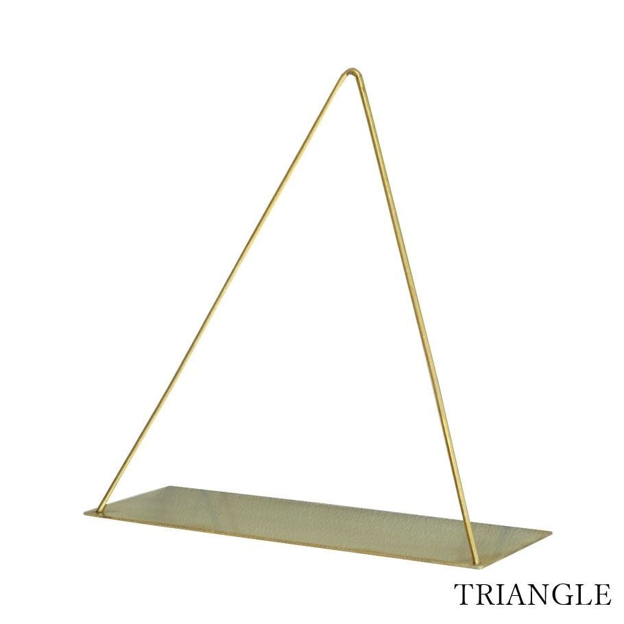 PIKE Wall Brass Shelf