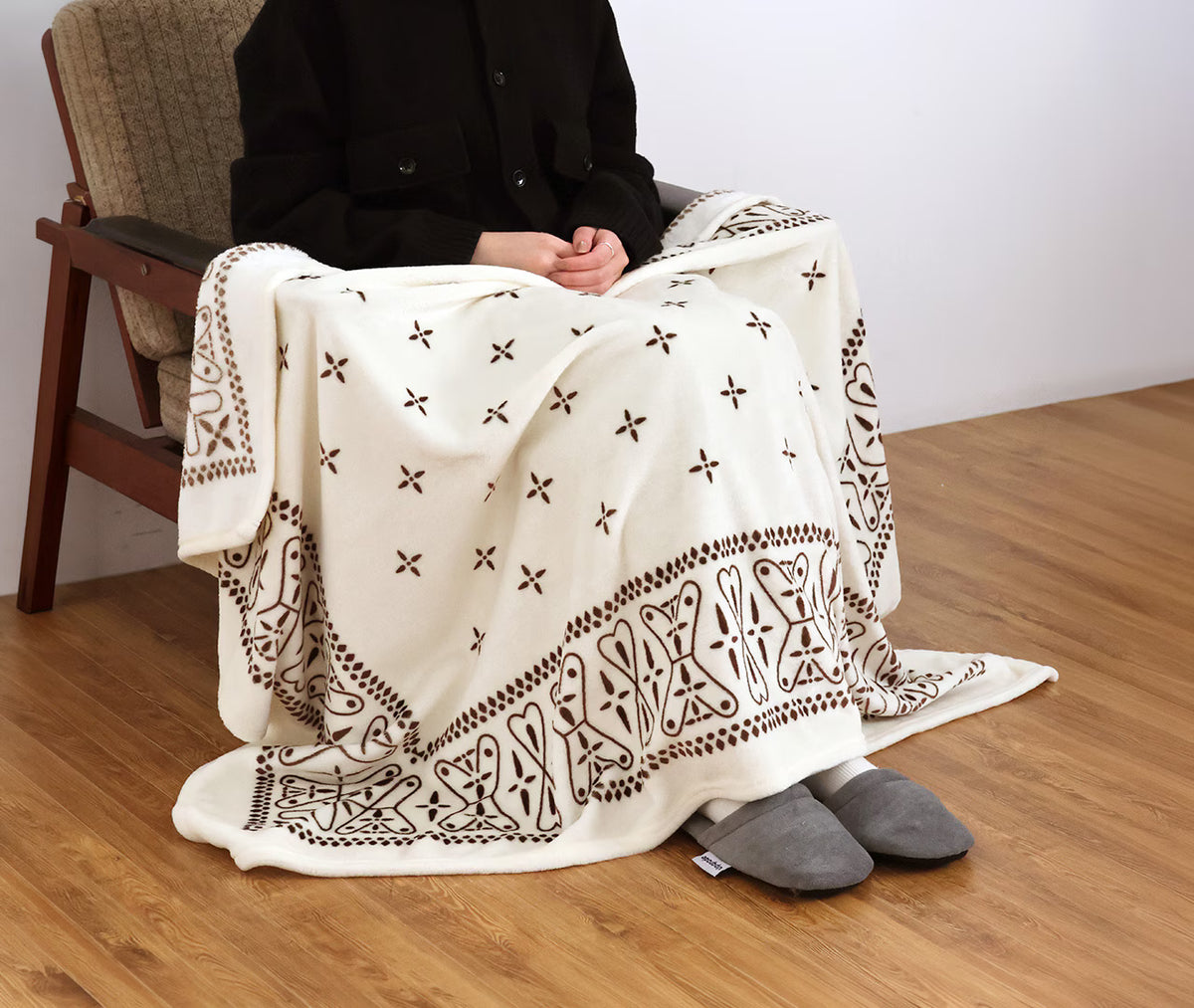 Bandana Fleece Blanket  105×140