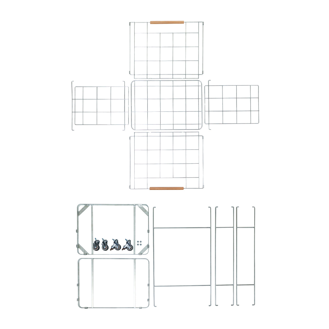 INDUSTRIAL LAUNDRY WAGON ZINC