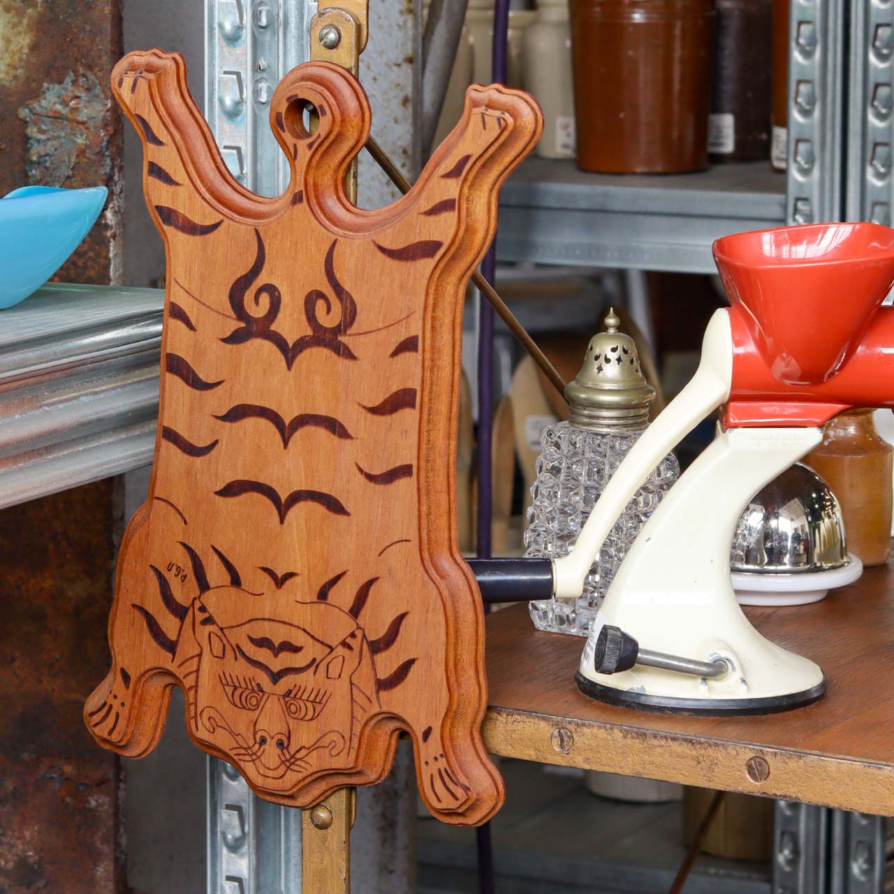 TIBETAN TIGER SERVING BOARD
