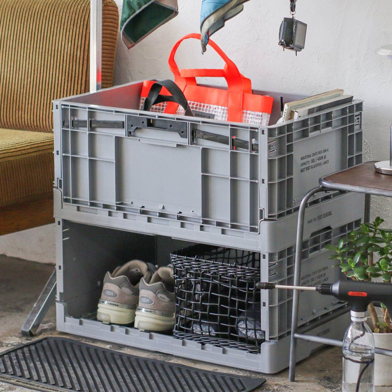 INDUSTRIAL FOLDABLE CRATE