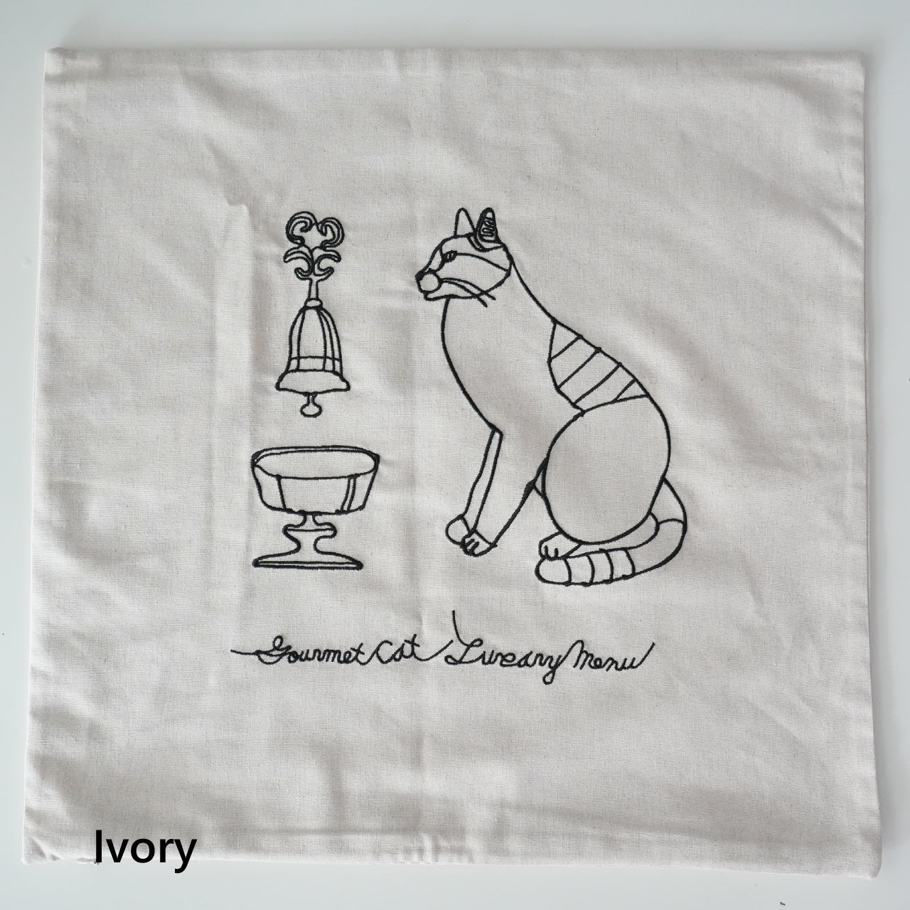 HAyU Embroidered Cushion Cover