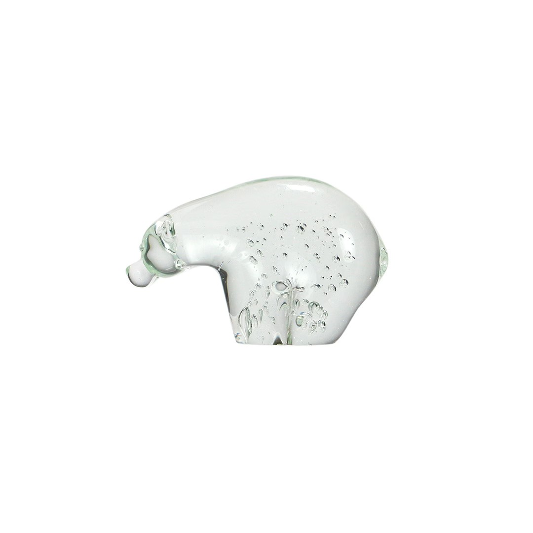 Glass Object Polar Bear