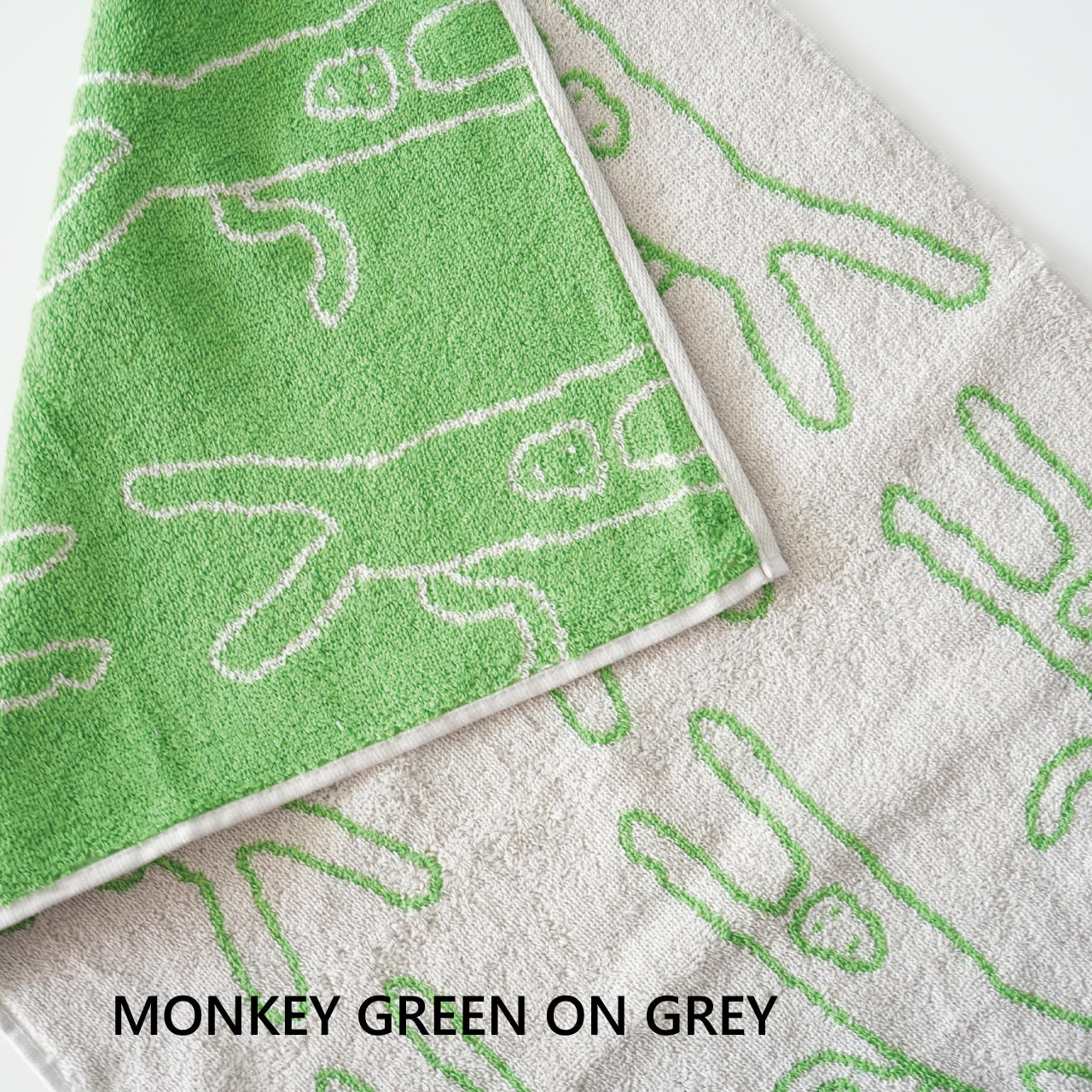 Warmgrey Tail FACE TOWEL