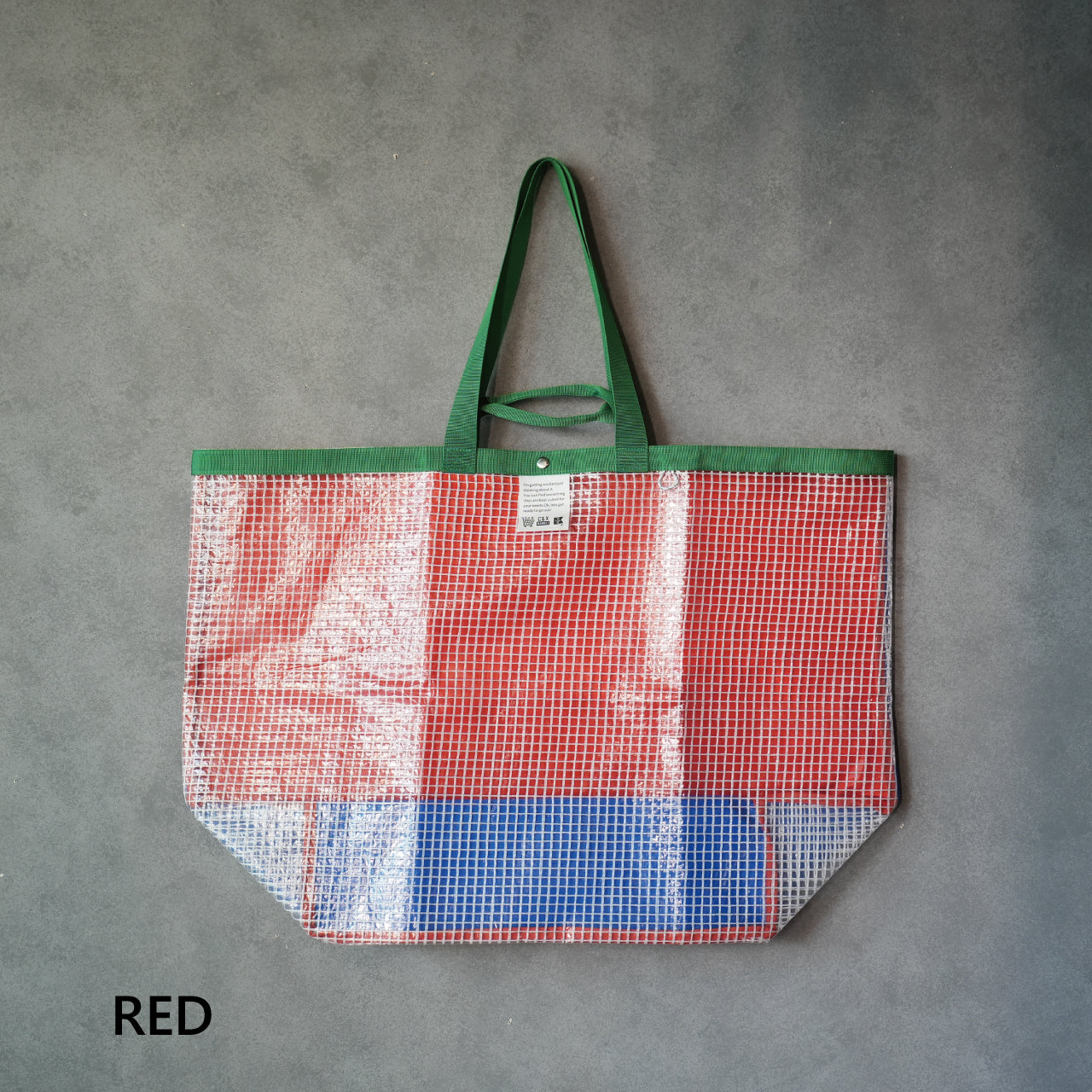 GRID BIG TOTE BAG
