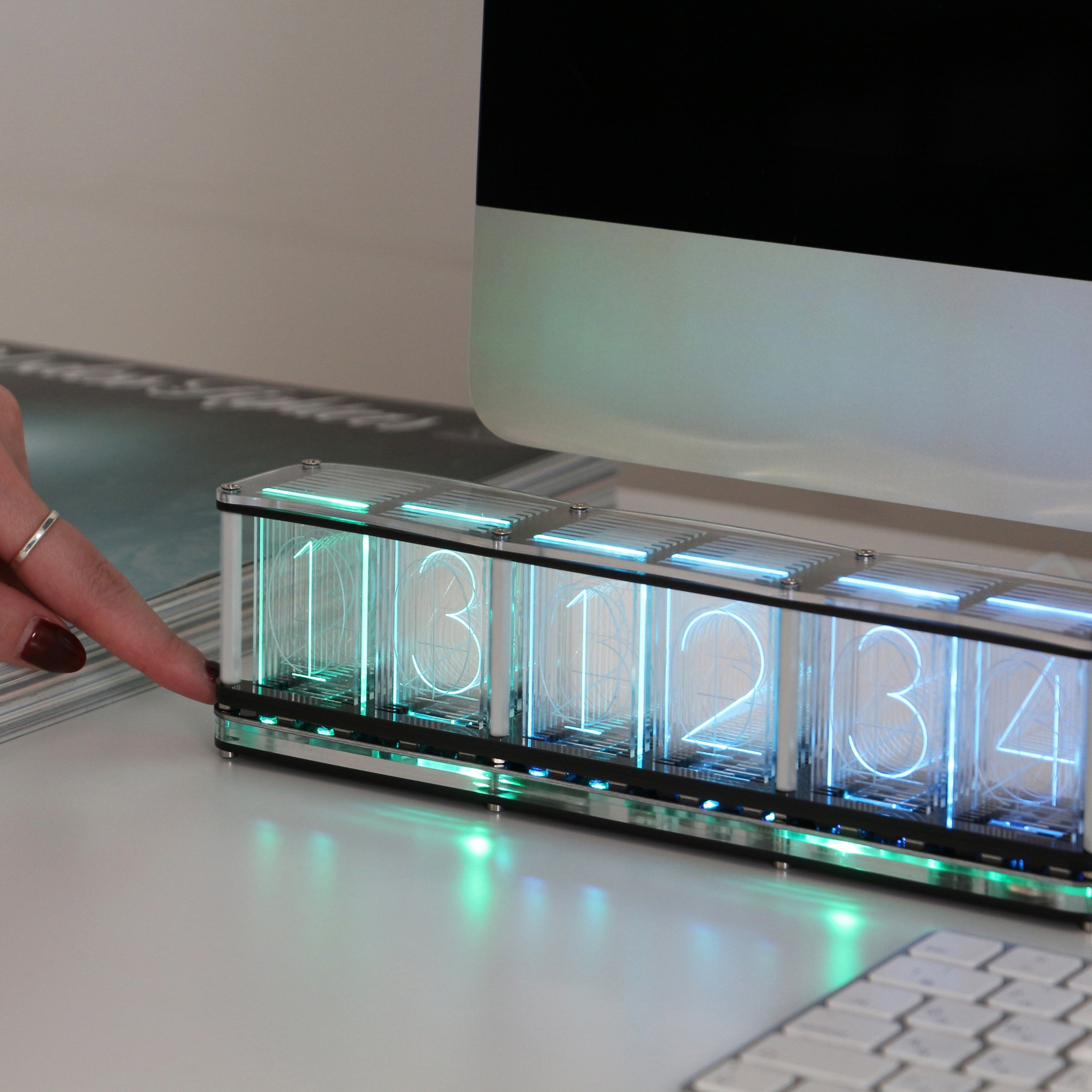 RGB TUBE CLOCK
