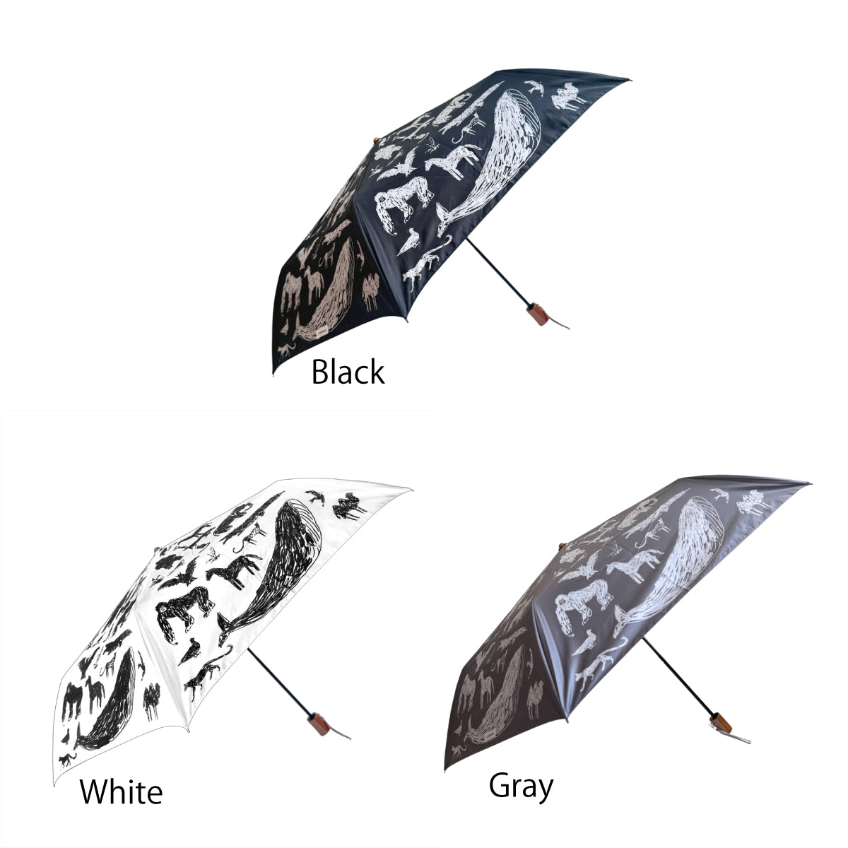 Sunshade Folding Umbrella Animal
